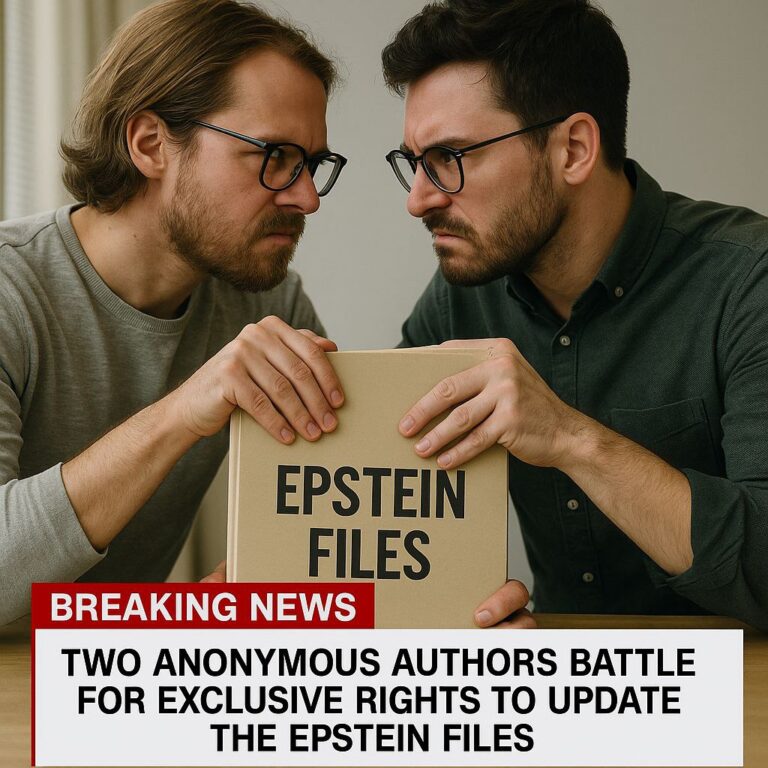 Two Anonymous Authors Battle for Exclusive Rights to Update the Epstein Files