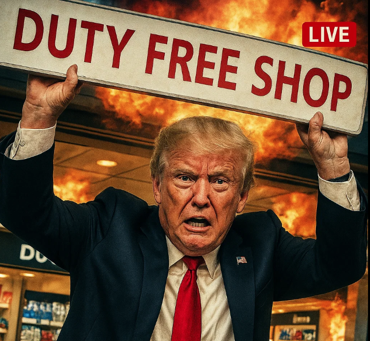Trump Orders Shutdown of Duty-Free Stores to Enforce Tariff Restrictions