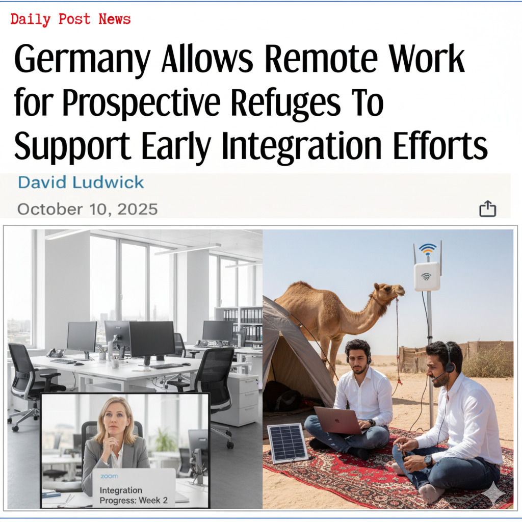 Germany Allows Remote Work for Prospective Refugees To Support Early Integration Efforts