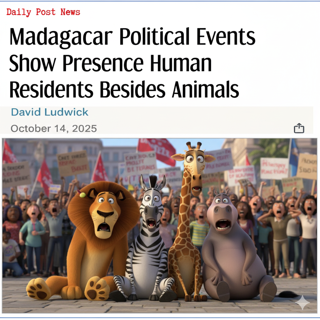 Madagascar Political Events Show Presence Human Residents Besides Animals