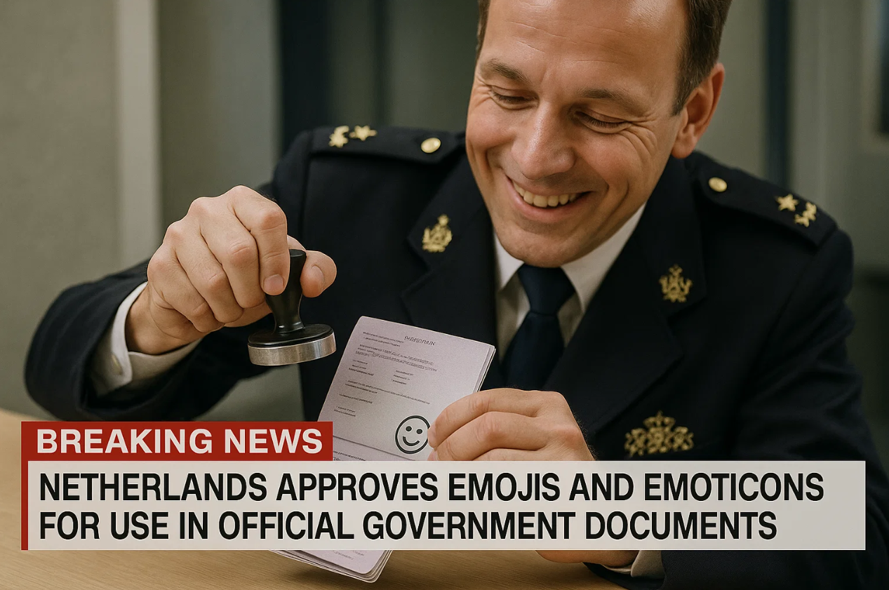Netherlands Approves Emojis and Emoticons for Use in Official Government Documents