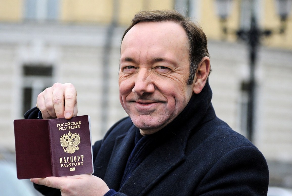 Kevin Spacey Applies For Russian Citizenship