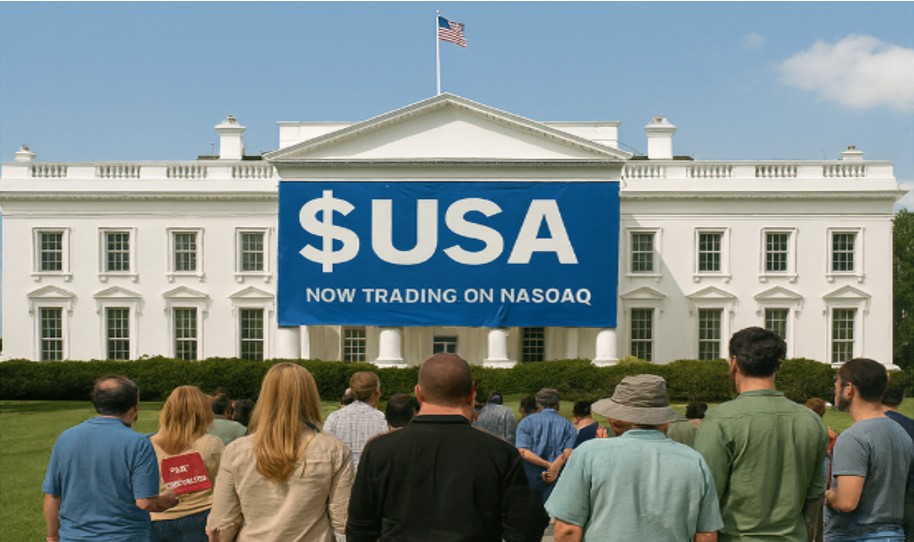 Trump Announces Plan to Turn United States Into Public Corporation With Shares for Citizens