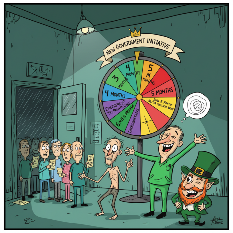 Ireland Launches Lottery System To Reduce Patient Wait Times From Six Months To Three