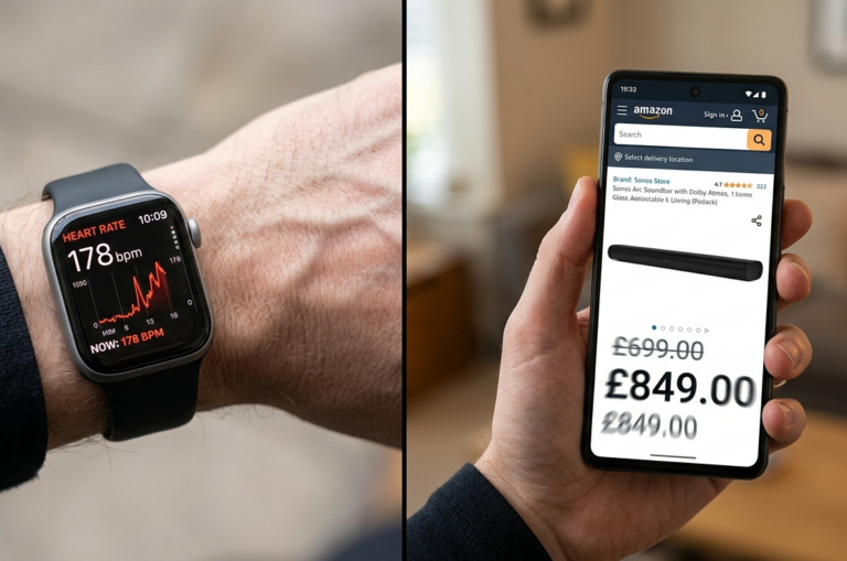 Amazon Implements Real-Time Price Adjustments Based On Biometric Heart Rate Data From Smart Watches
