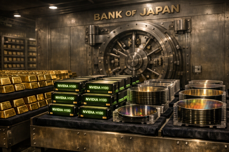 La Banque du Japon intègre les GPU Nvidia et les puces mémoire à ses réserves nationales
