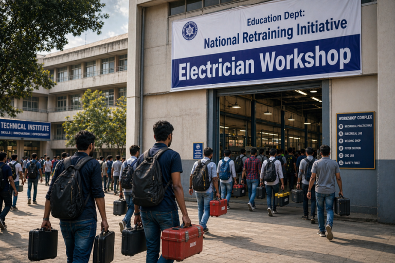 Education Department Reports 1,400 New Institutions To Shift Software Engineers To Electrician Roles