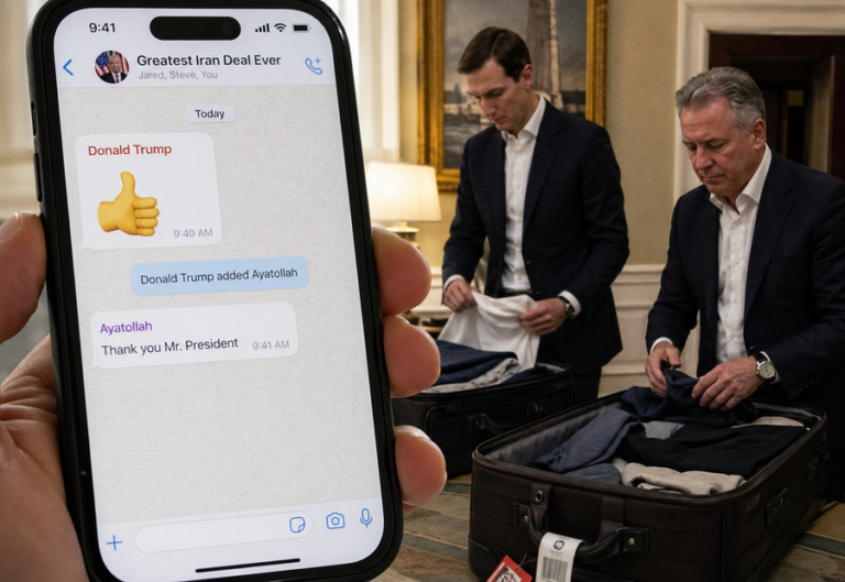 Trump Moves Iran Negotiations To WhatsApp Group, Ending Witkoff And Kushner Overseas Travel